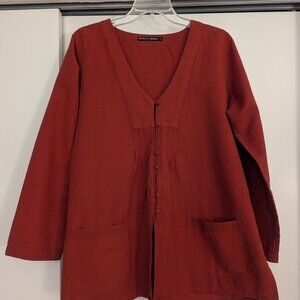 Terracotta Gudrun Sjoden Tunic